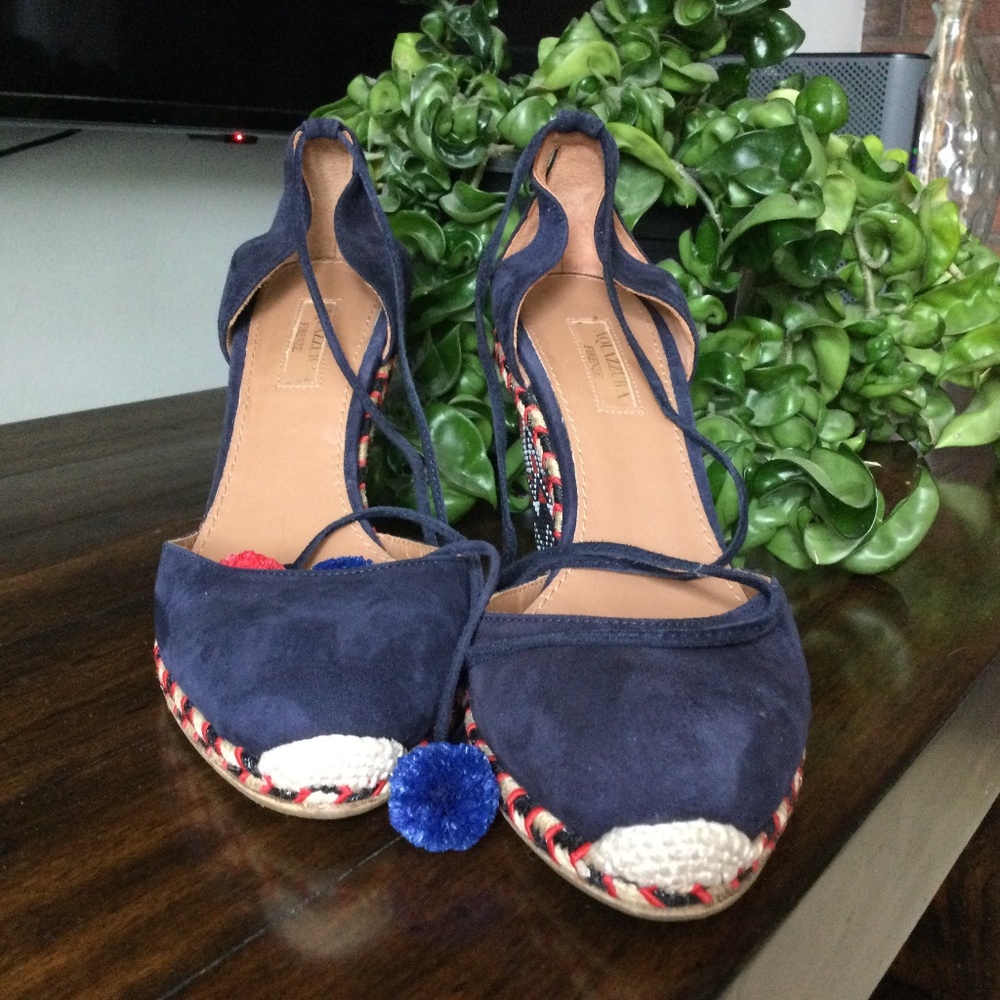Aquazurra Wedge Sandals